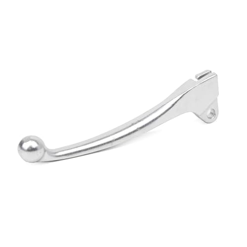 Levier de frein pour dirt bike et balades en scooter GY6 50cc couleur silver aluminium