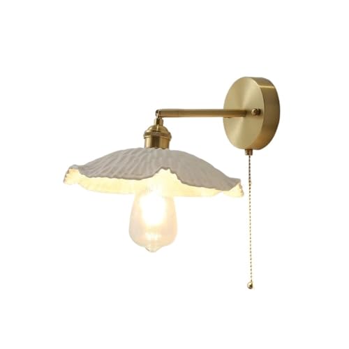 Apliques de Pared Modernos, Luces, Accesorios Vintage, Brazo oscilante Ajustable, lámpara de araña con Forma de Flor, Cadena de tracción, lámpara Antigua de Mediados de Siglo, lámp