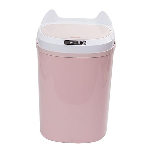 Bote de basura automático con sensor y tapa recargable 13 galones