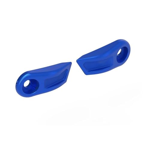 Protecteurs guidon Tracer 9GT Y-AMT bleus contre le froid aux mains en moto