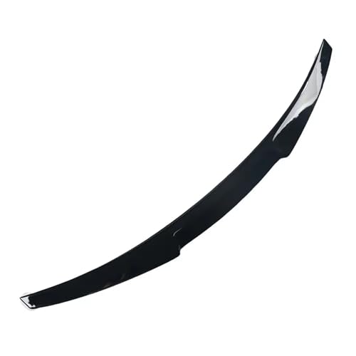Aileron de coffre Audi A4 S4 B9 look sport premium avec spoiler arrière noir brillant