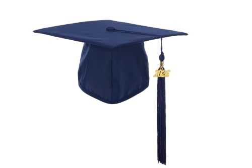 Image of GradClassical Matte Graduation Cap and Gown 2026 Set for High School and College Bachelor