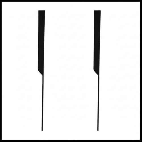 Image of HILO Premium Aluminium Handle Kitchen Cabinet Matte Finish Sleek, Durable Rust-Resistant Pull Handle for Modern Kitchens & Interiors (1 Pair Left & Right 1 Set) (Black, 24 INCH)
