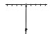 CHAUVET DJ CH06 Lightweight Lighting Stand w/T-Bar (50lb Capacity)