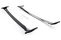 Generisch Dachträger Horizontale Dachträger-Dachreling-Querstange Für Nissan Für Patrol Y62 2010–2025, Verdickte Aluminiumlegierung Relingträger Dachträger(Black)