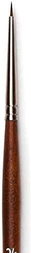 Raphael Series 8524 Precision Brush - Imitation Marten Sand - Set of 3 0/2, 2, 4, Yellow - Image 3