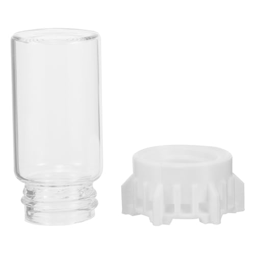 EXHUMKY Comedero de Agua para Vaso de Alimentación de 20 Ml Bebedero de Plástico Duradero Estación de Alimentación para Hormigueros para