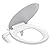 SAMODRA Bidet Toilet Seat Bundle with Soft Close - Non-Electric Dual Nozzle System, Quick-Release for Easy Installation & Clean (Round Seat & Bidet Bundle)