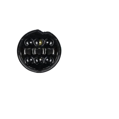 Phare de moto projecteur 5 3/4 pouces H4 universel feux DRL V-Star custom