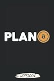 plan b funny bitcoin cryptocurrency-crypto r investor notebook: transaction log ledger, air drop tracker, notebook - journal - lined journal - mint notebook 6x9x110 pages