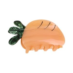 Carrot Hair Clip,Acetate Hair Claw,Small Hair Clips for Women,Hair Accessories