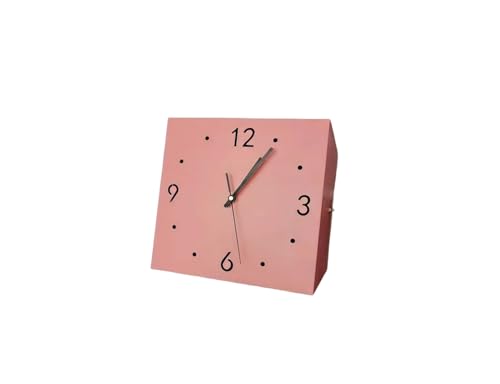 SRWE高級アクリル製、静音・軽量の両面コーナークロック(ホワイト)。リビングルーム、寝室、カフェなどに最適です。リモコン付き。電池式で、両面表示のパンチフリー壁掛け時計です。コーナースペースを有効活用できます。シンプルでエレガントなデザインです (ライト