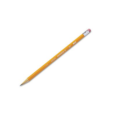 Dixon Ticonderoga 12872 Oriole lápiz HB #2 amarillo 72/pack miniatura 3