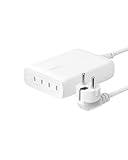 Belkin BoostCharge Pro 4-Port-USB-C-GaN-Ladegerät, 200-W-Schnellladegerät mit USB-C PD 3.1 und 1,5-m-Netzkabel für MacBook Pro, iPhone 17, iPhone Air, iPad, Galaxy S25, Pixel 10, Laptop