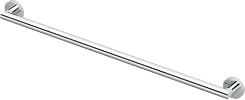 Gatco 966 Glam 36" Grab Bar, Chrome/ADA Compliant Safety Stainless Steel Grab Bar for Bathroom