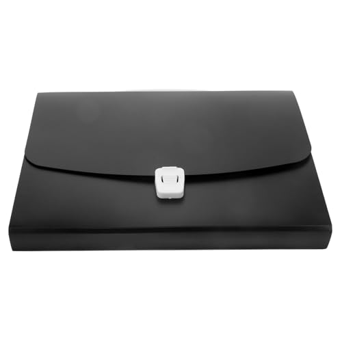 STOBOK Folder Paper Organizer File Holder Organizer Accordion File Pouch Anti-Scratch File Bag Convenient Document Pouch Plastic File Bag Outdoor File Bag Pp Office Multi-Layer Receipt