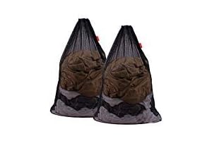 2-Pack Heavy-Duty Mesh Net Laundry Bags