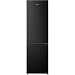 Hisense RB435N4BFE 200cm 60/40 Frost Free Fridge Freezer - Black/Stainless Steel - E Rated