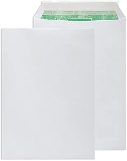 Bong Basildon Bond C5 Recycled White 120gsm Peel & Seal Pocket, Pack 25 Envelopes R10047