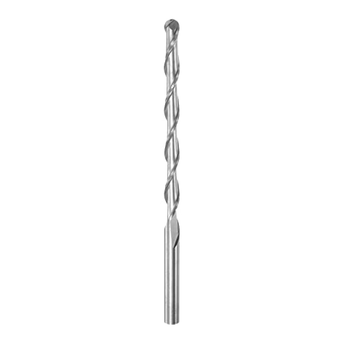 Image of HARFINGTON Ball Nose End Mill 4mm Diameter 52mm Cutting Length 4mm Shank High Speed Steel 2 Flutes Spiral Upcut CNC Router Bits