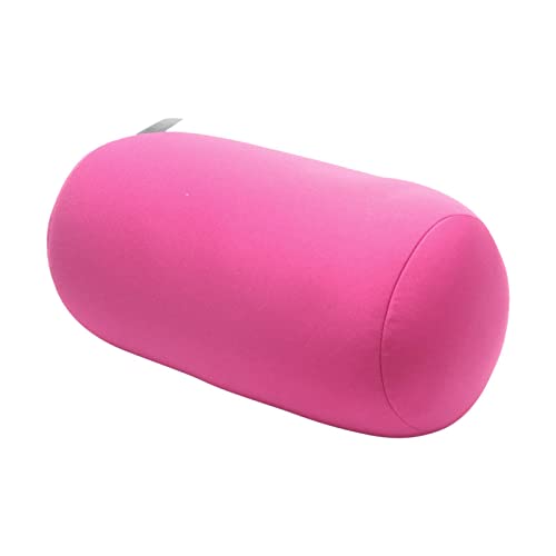 Kisbeibi Microbead Pillows, Super Soft Microbead Roll Cushion Squishy Bolster Tube Cushion Back Head Neck Lumbar Support Sleeping Throw Pillows for Travel Airplane Car Sofa Bed