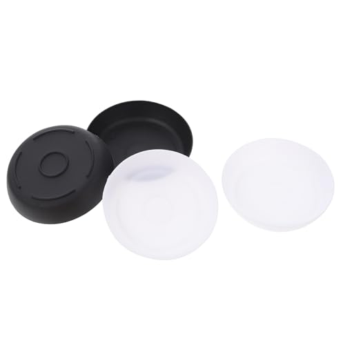 SEWACC 30 Bandejas Redondas de Plástico para Macetas Bases para Macetas de Jardinería y Balcón Plato de Agua para Bonsáis Diámetro Exterior 7 CM Interior 57 CM Altura 15 CM 15