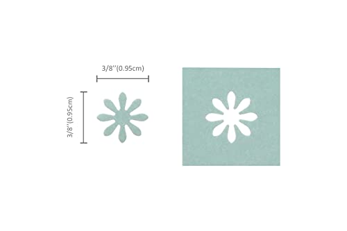Bira Craft 3/8 inch Daisy Shape Lever Action Craft Punch for Paper Crafting Scrapbooking