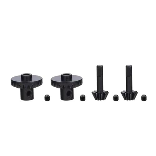 RC Upgrades for WPL B24 B36 C14 C24 for MN D90 D99 for MN99S Steel Front and Rear Axle Gear Drive Shaft Gears Upgrade Accessories RC Car Spar(Steel)