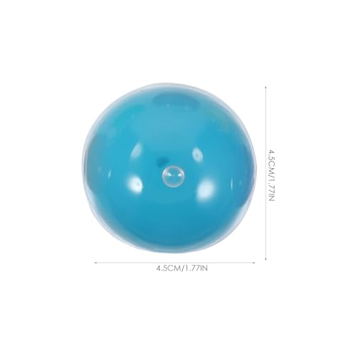jojofuny 50 Stück Bunte Lotteriekugeln zum Öffnen - 4,5 cm befüllbare Plastikkugeln für Tombola - Transparente Automatenkapseln für Candy Grabber & Party