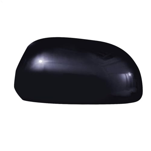 Car Right Side Rearview Mirror Cover Cap Trim Fit Compatible for Toyota for RAV4 2006 2007 2008 2009 2010 2011 2012 Black ABS