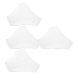 LIFKOME 4piezas Braguitas Prenatales y Postparto Desechables Flexibles y Cómodas Para Mujeres Embarazadas y Posparto Blancas
