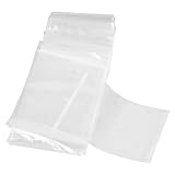 Facilidad de uso: Bolsas silicona reutilizables gracias al cierre de cremallera monorriel, el sellado es simple y fácil. El color transparente es bueno para almacenar y ver cuál es el artículo. Para lograr a prueba de polvo y humedad, protección e inducción en uno.