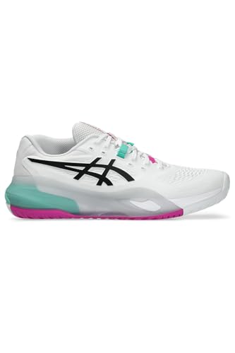 Zapatillas de tenis Asics GEL-RESOLUTION X blancas y morganita para partidos intensos