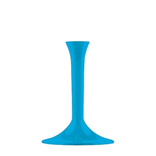 BASI PER CALICI 20 PEZZI - GAMBI COLORATI BASE BICCHIERI PLASTICA FLUTE