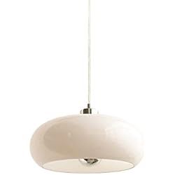 Lamparas Mesita Noche Bauhaus MODEBHD Lámpara colgante Lámpara colgante del norte de Europa Lámpara de cristal Bauhaus Comedor Dormitorio Mesita de noche Simplicidad nórdica Lámpara de techo colgante Lámpara de restaurante
