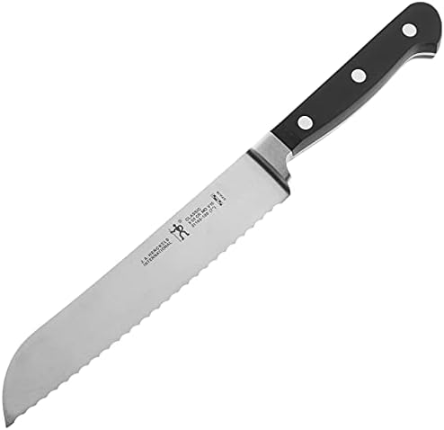 HENCKELS Classic Razor-Sharp 7-inch Bread Knife, Cake Knife, German Engineered Informed by 100+ Years of Mastery