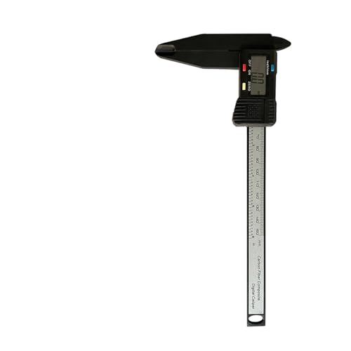 Calibrador Digital de 150mm y 0,1mm, calibrador Vernier electrónico, mandíbula, calibrador Digital de plástico largo, micrometro, herramientas de medición DIY Medidas repetibles