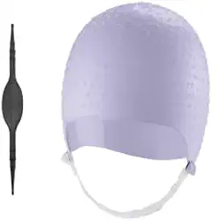 kit Touca para Mechas, luzes e Reflexo em Silicone + Agulha roxo