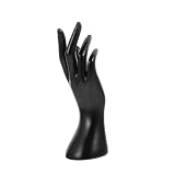 ifundom 1Pc Modelo De Mano Maniquí De Plástico Mano Exhibición Maniquí Mano Anillo Titular Collar Anillo Titular Forma De Mano Soporte De Exhibición Pulsera Collar Soporte De