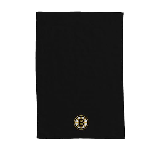 NORTHWEST Boston Bruins NHL Team Logo Hand Towel 2 Pack 16 x 26 Inches