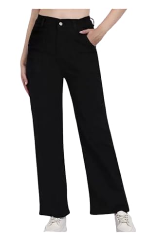 Zayla Denim Wide Leg Jeans for Women I Stylish & Trendy Flared St...