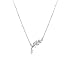 Collar con colgante de hoja de olivo CZ para mujeres y niñas de plata de ley 925 con circonita cúbica y hojas de cristal de rama, gargantilla con colgante de cadena para bodas y cumpleaños elegantes