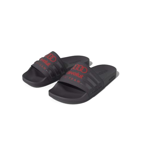 Image of adidas Mens Adilette Shower Arsenal Slides Casual Sandals Casual - Red