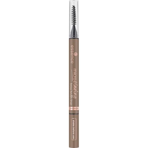 Essence - Crayon Ă Sourcils Microblading Brow Brush Liner - 03 Neutral Brown