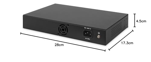 Digitus DN-60021-2 Switch Di Rete Fast Ethernet 10-100 Grigio - 9