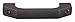 Monroe Pmp Nylon Pull Handle with Matte Finish, Black; Hardware Not Included Nylon Black Matte 72164-1 Each