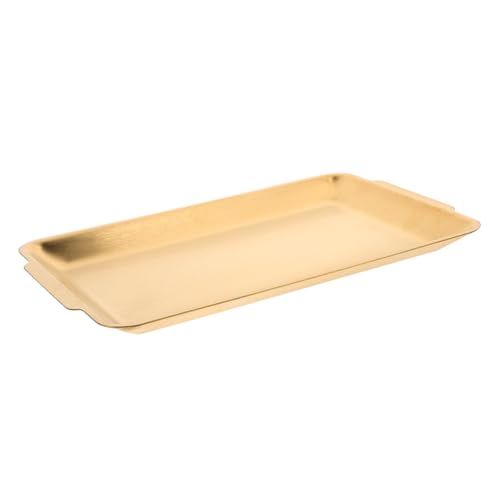 Mobestech Servierplatte Rechteckig Gold
