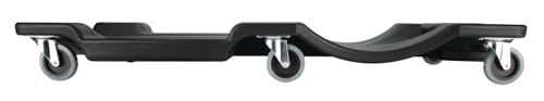 Image of Performance Tool W85006BULK 40 in. Plastic Mechanics Creeper Black | Automotive garage and shop floor creeper. Six 360-degree swivel casters. 300 lb capacity. Built-in storage tray