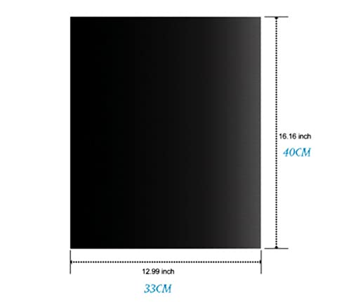 BBQ Grillmatte für Gasgrill 6er Set 40x33CM Antihaft Teflon Grillmatten Grillplatte Gasgrill,Backmatte Backpapier Wiederverwendbar für Holzkohlegrill (40 cm * 33 cm *6P) 5
