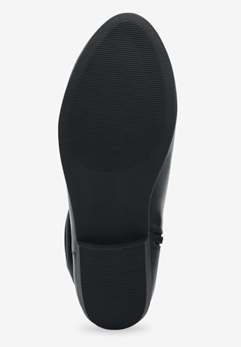 Comfortview Monica Wide Calf Leather Boot Mid Calf Women's Winter Shoes (Wide Widths Available)3